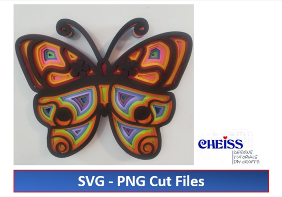 3D Butterfly Mandala: 3D SVG Shapes Review
