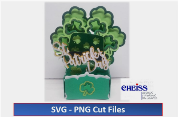 3D St Patricks Day Pop-Up Layered: A Seasonal SVG Design for Craft & Brand Projects