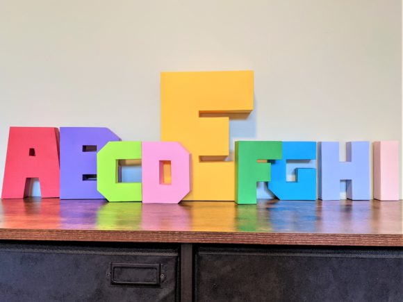 3D SVG Letters & Numbers for Creative Product Designers
