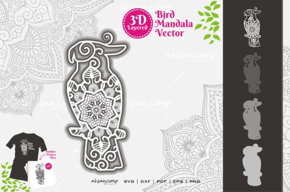 Bird Mandala 3D Layered 14: A Brand Designer’s Review for Real Small Business Branding