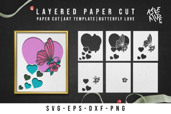 Butterfly Love Papercut 3d Shadow Box Review